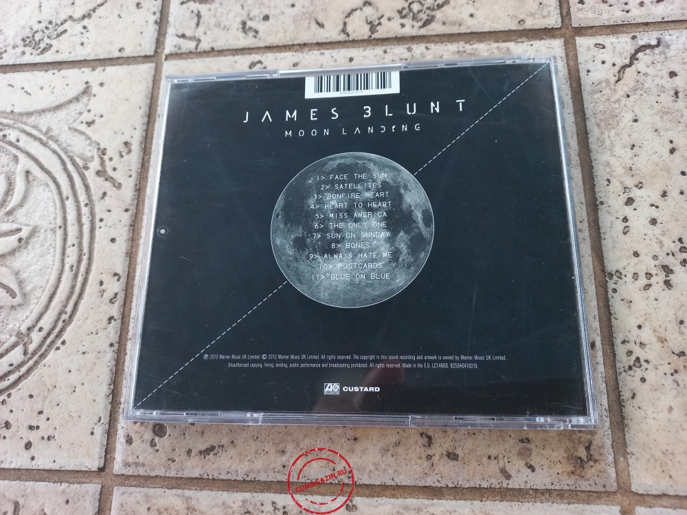 Audio CD: James Blunt (2013) Moon Landing Audio CD: James Blunt (2013) Moon Landing