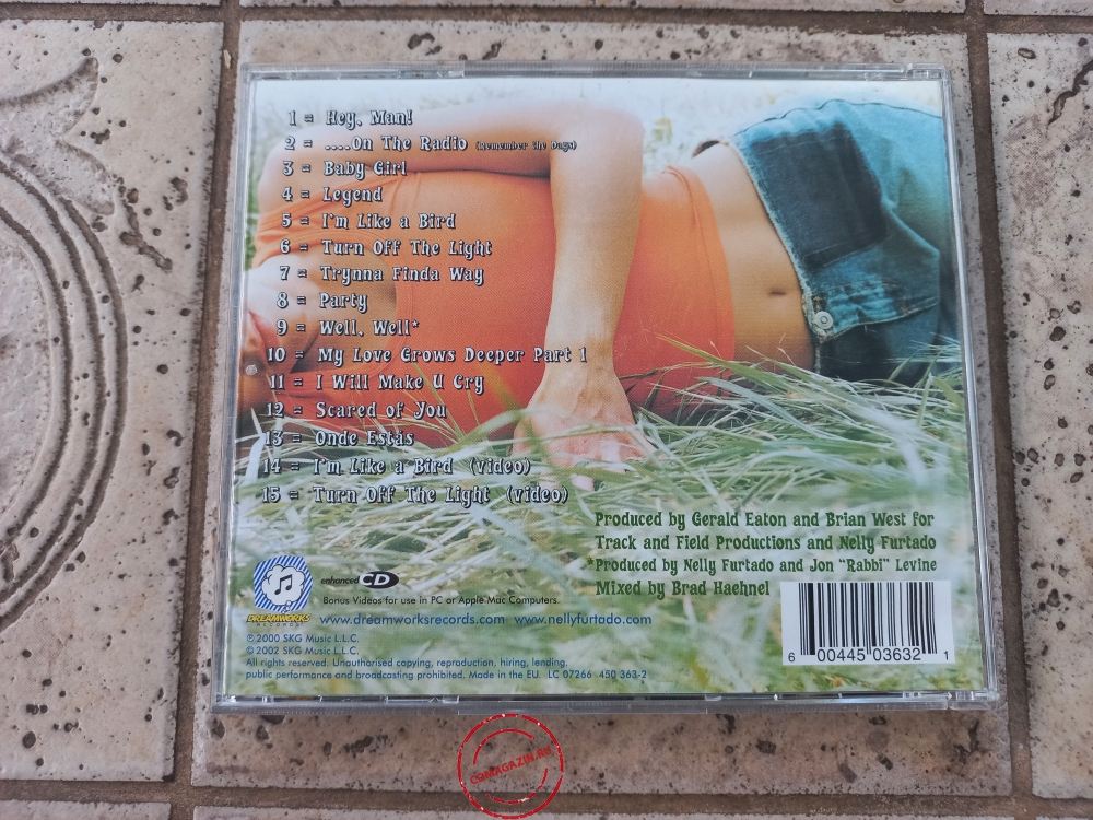 Audio CD: Nelly Furtado (2000) Whoa, Nelly!