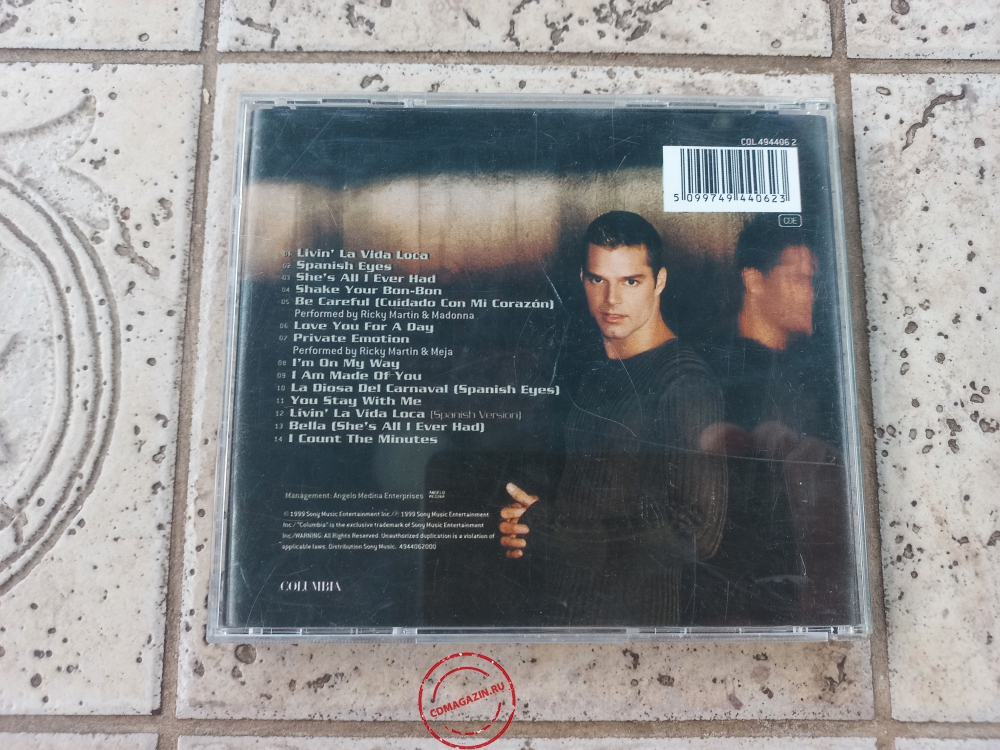 Audio CD: Ricky Martin (1999) Ricky Martin Audio CD: Ricky Martin (1999) Ricky Martin