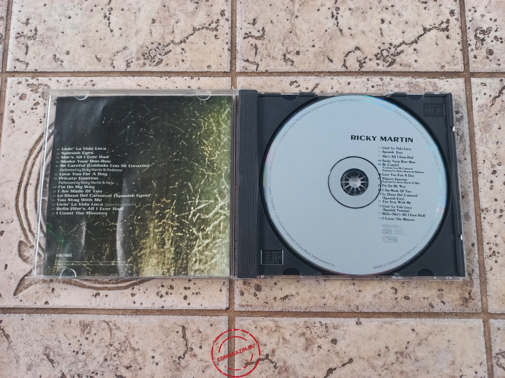 Audio CD: Ricky Martin (1999) Ricky Martin Audio CD: Ricky Martin (1999) Ricky Martin