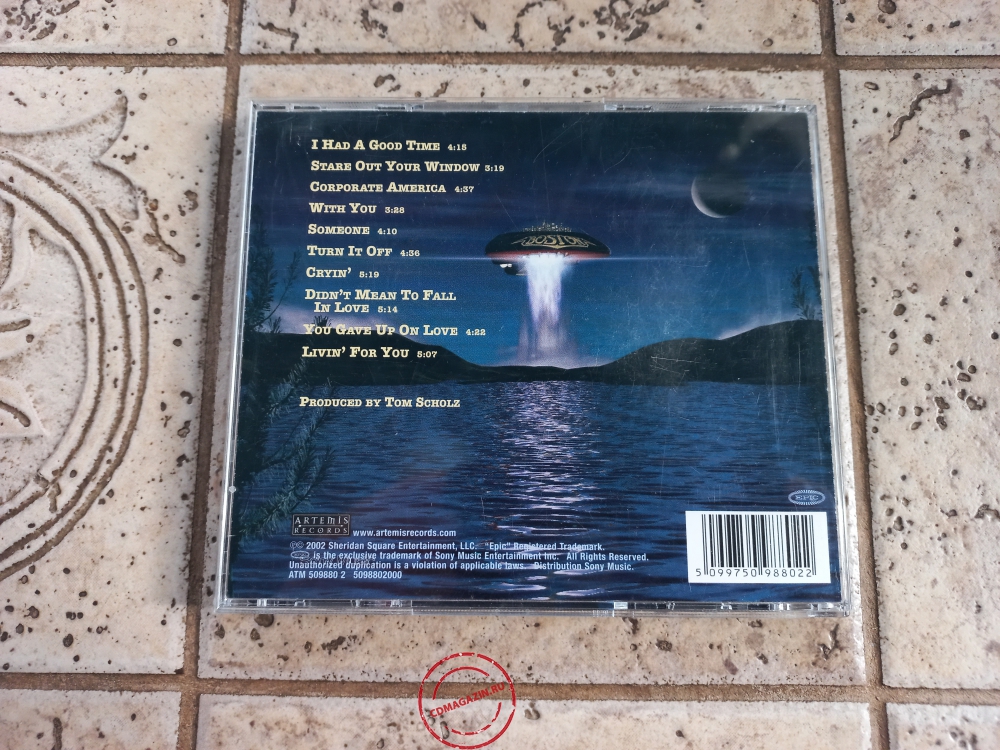 Audio CD: Boston (2002) Corporate America Audio CD: Boston (2002) Corporate America