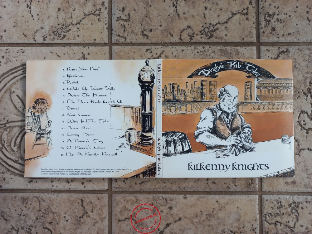 Audio CD: Kilkenny Knights (2014) Brady's Pub Tales Audio CD: Kilkenny Knights (2014) Brady's Pub Tales