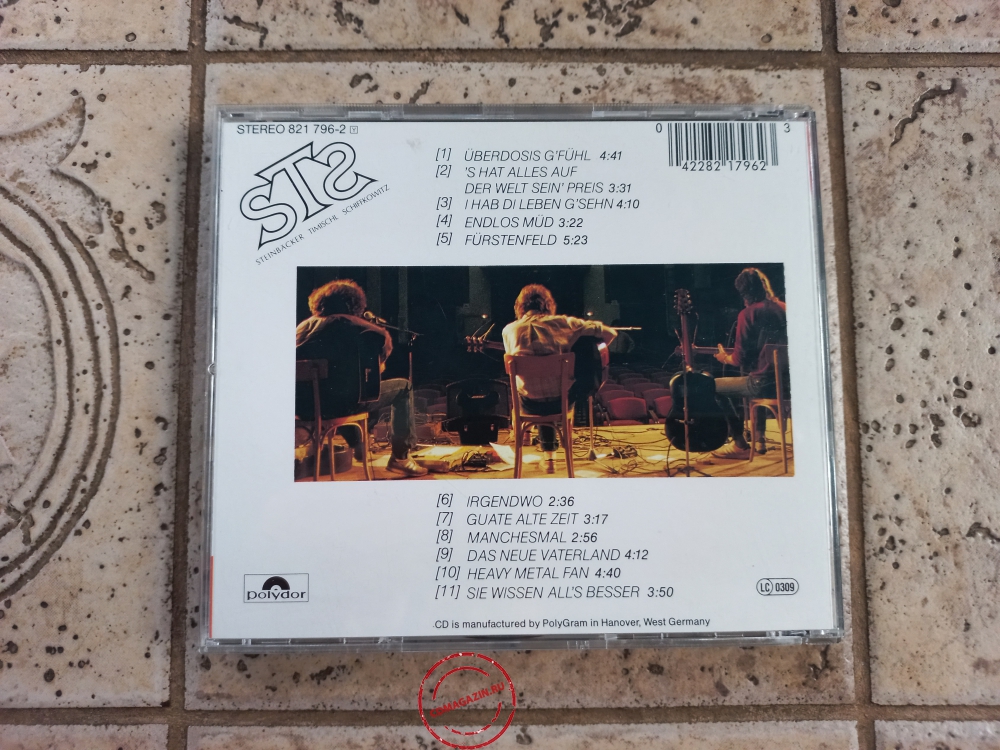 Audio CD: STS (3) (1984) Uberdosis G'fuhl
