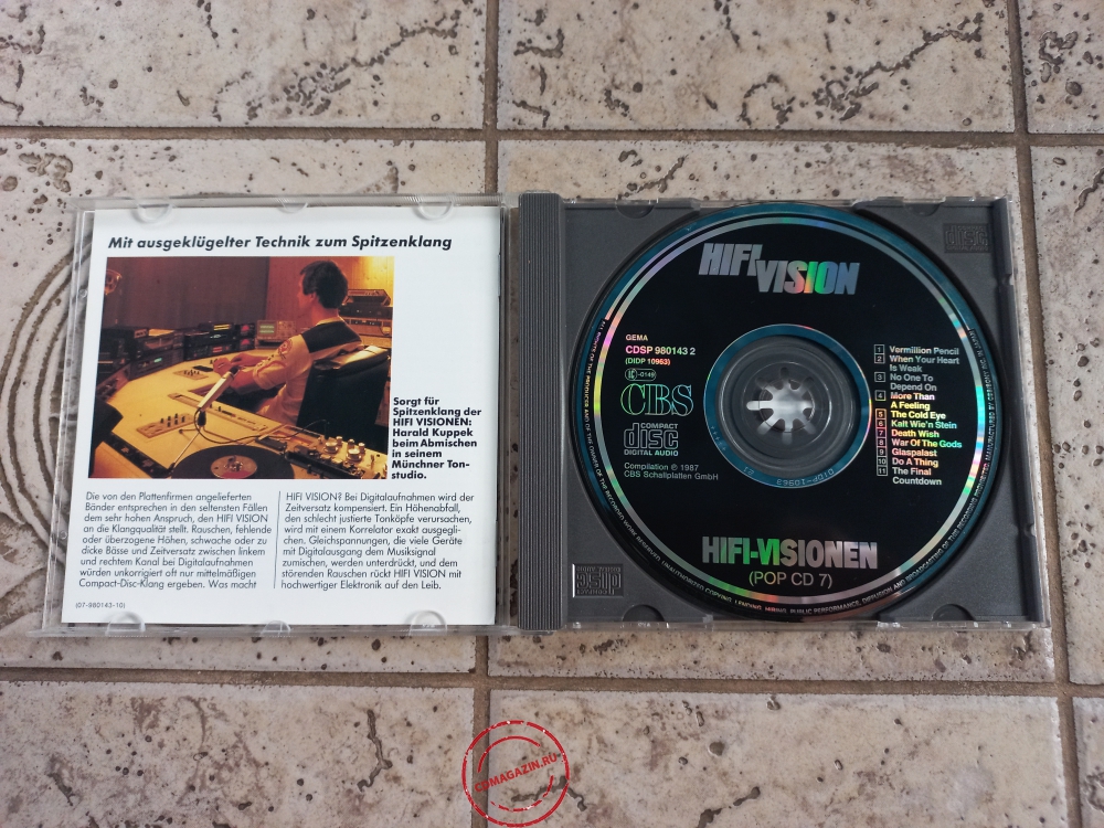 Audio CD: VA Hifi Visionen (1987) Pop CD 7
