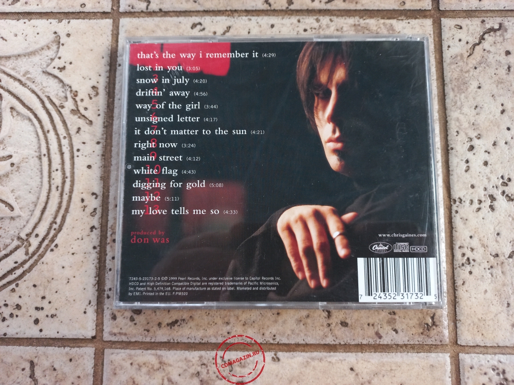 Audio CD: Chris Gaines (1999) Greatest Hits Audio CD: Chris Gaines (1999) Greatest Hits