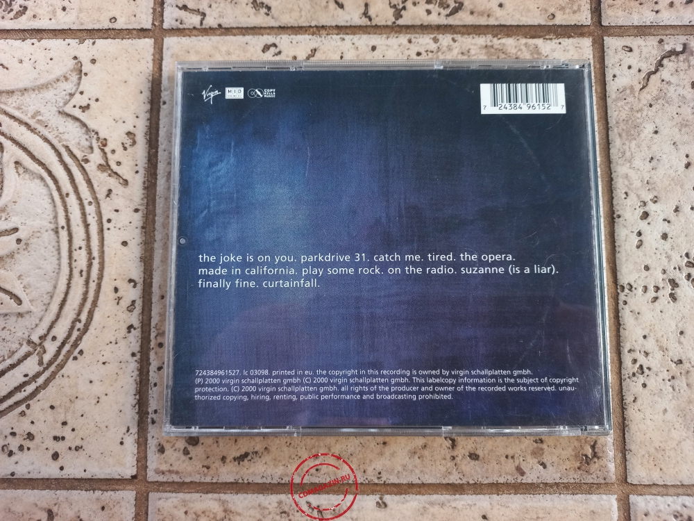 Audio CD: Liquido (2000) At The Rocks Audio CD: Liquido (2000) At The Rocks