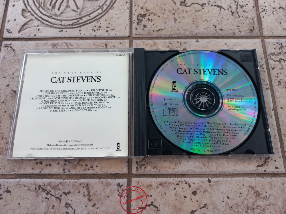 Audio CD: Cat Stevens (1990) The Very Best Of Cat Stevens