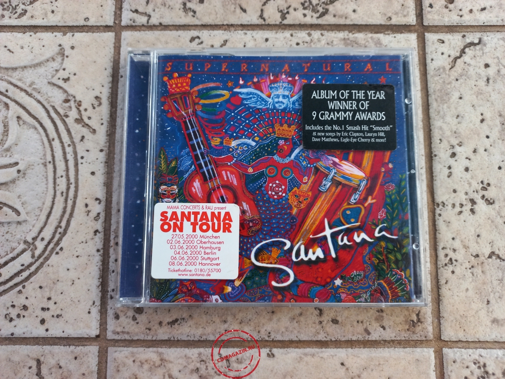 Audio CD: Santana (1999) Supernatural Audio CD: Santana (1999) Supernatural