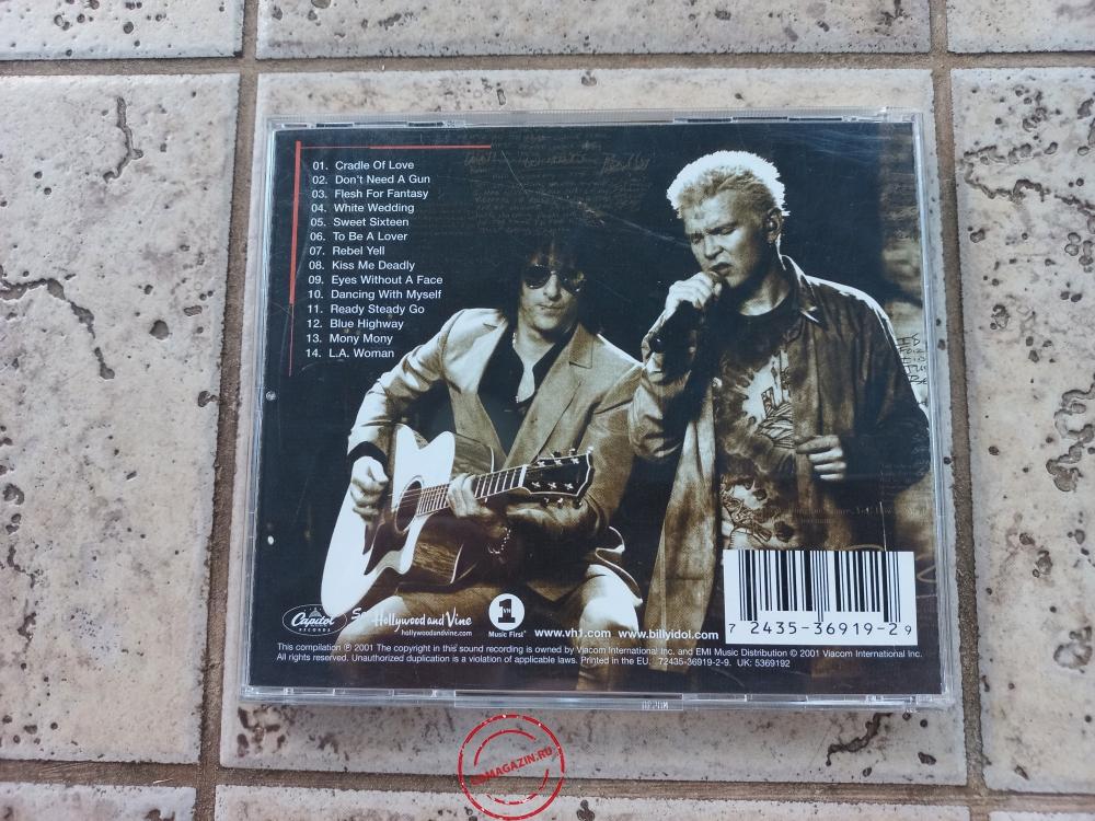 Audio CD: Billy Idol (2001) VH1 Storytellers Audio CD: Billy Idol (2001) VH1 Storytellers
