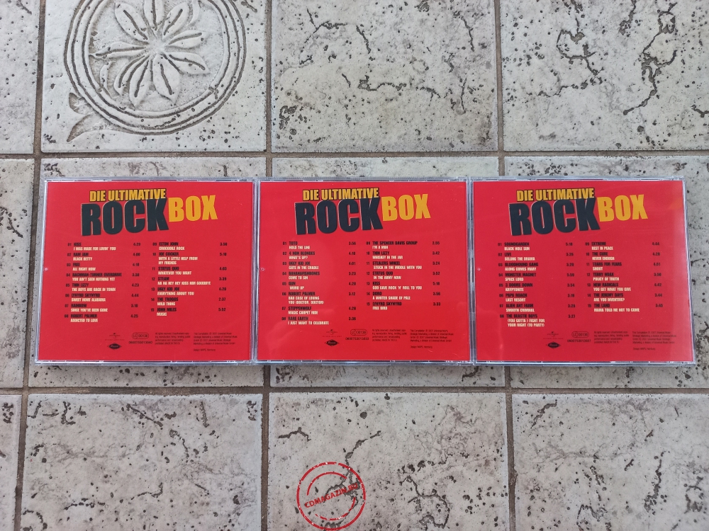 Audio CD: VA Die Ultimative Rock Box (2007) Compilation Audio CD: VA Die Ultimative Rock Box (2007) Compilation