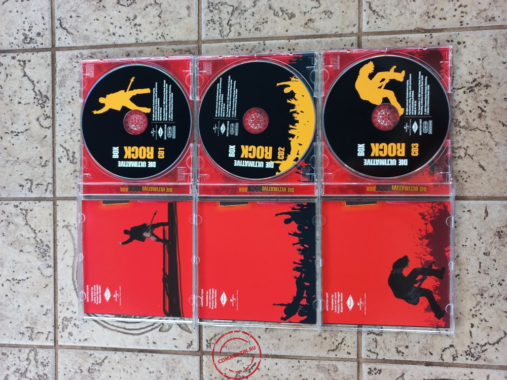 Audio CD: VA Die Ultimative Rock Box (2007) Compilation Audio CD: VA Die Ultimative Rock Box (2007) Compilation