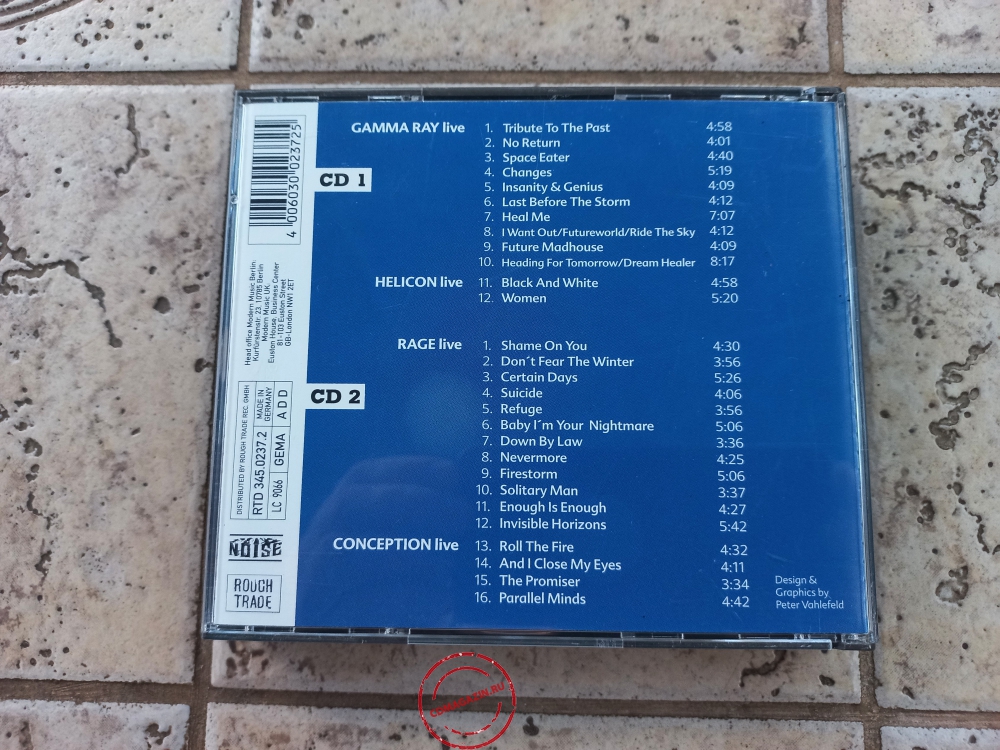 Audio CD: Gamma Ray (1994) Power Of Metal Audio CD: Gamma Ray (1994) Power Of Metal