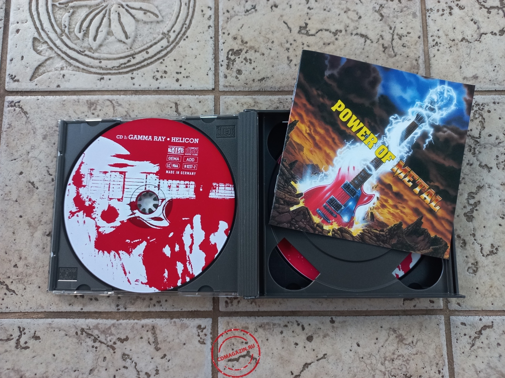 Audio CD: Gamma Ray (1994) Power Of Metal Audio CD: Gamma Ray (1994) Power Of Metal