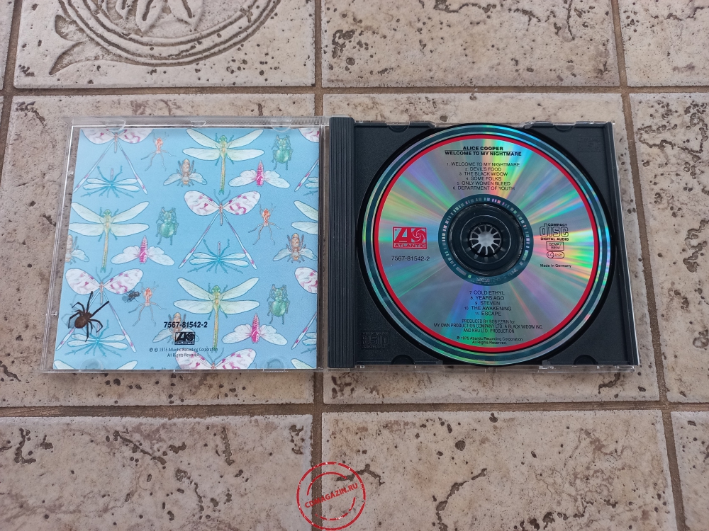 Audio CD: Alice Cooper (2) (1975) Welcome To My Nightmare Audio CD: Alice Cooper (2) (1975) Welcome To My Nightmare