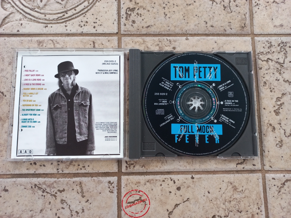 Audio CD: Tom Petty (1989) Full Moon Fever Audio CD: Tom Petty (1989) Full Moon Fever