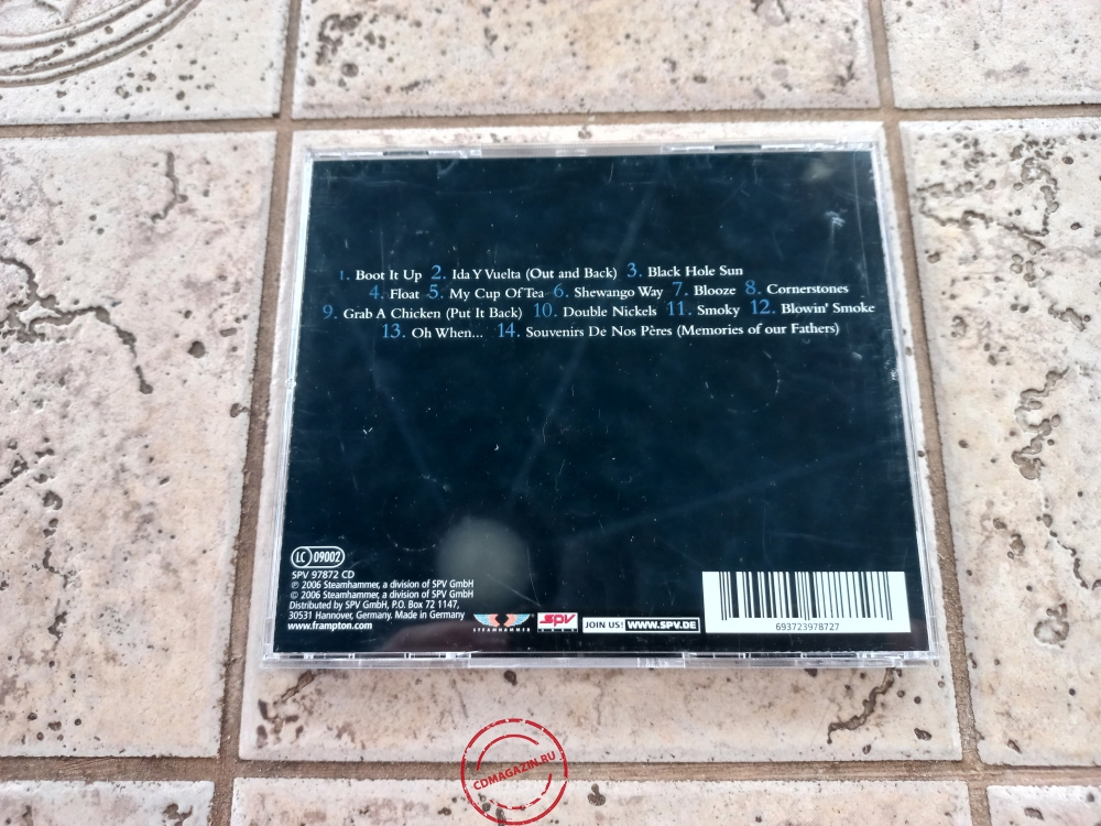 Audio CD: Peter Frampton (2006) Fingerprints Audio CD: Peter Frampton (2006) Fingerprints