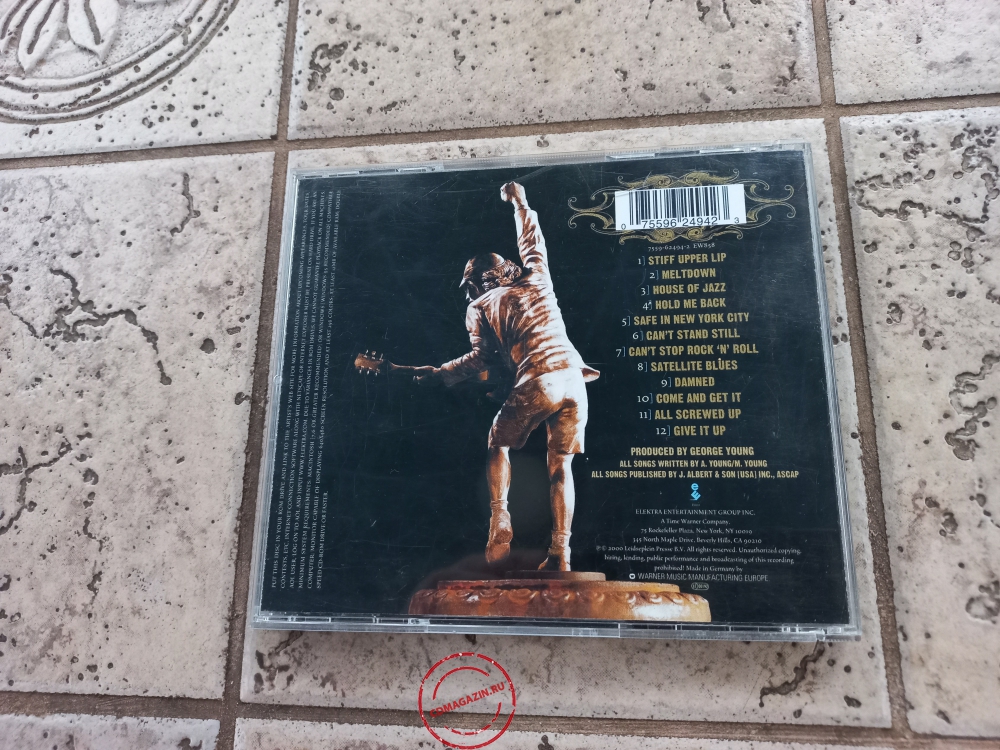 Audio CD: AC/DC (2000) Stiff Upper Lip Audio CD: AC/DC (2000) Stiff Upper Lip
