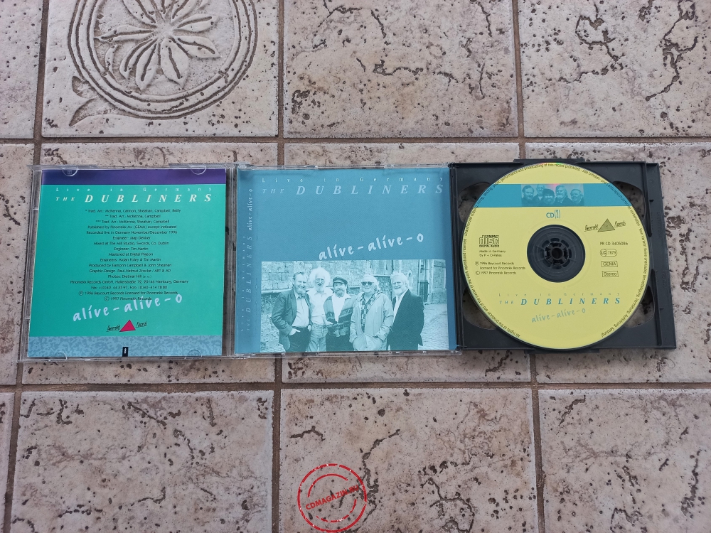 Audio CD: Dubliners (1997) Alive-Alive-O (Live In Germany) Audio CD: Dubliners (1997) Alive-Alive-O (Live In Germany)