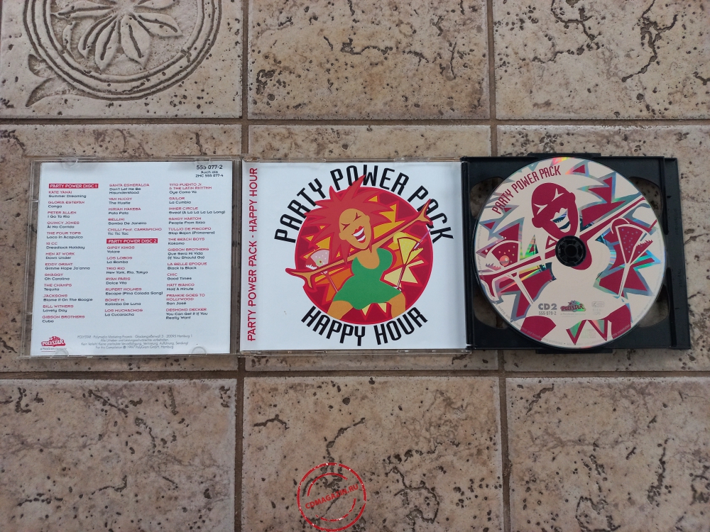 Audio CD: VA Party Power Pack (1997) Happy Hour Audio CD: VA Party Power Pack (1997) Happy Hour