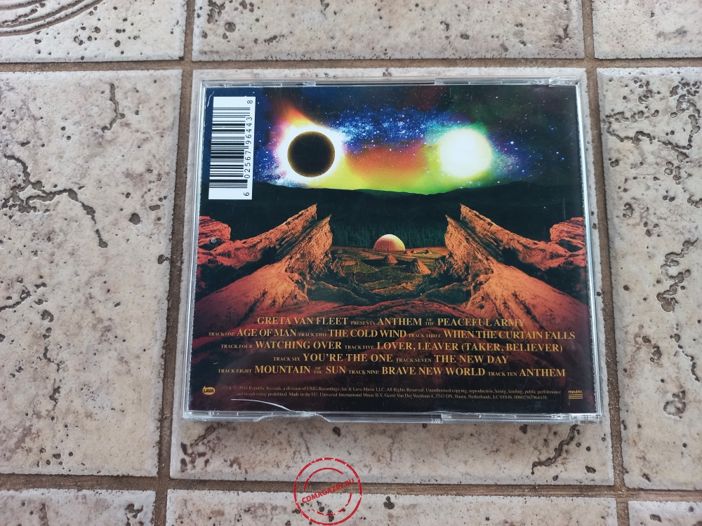Audio CD: Greta Van Fleet (2018) Anthem Of The Peaceful Army