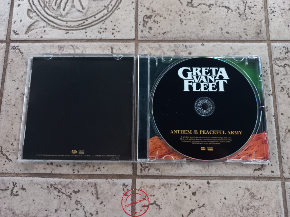 Audio CD: Greta Van Fleet (2018) Anthem Of The Peaceful Army