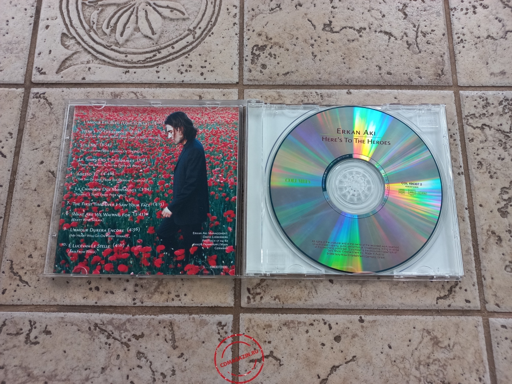 Audio CD: Erkan Aki (1999) Here's To The Heroes Audio CD: Erkan Aki (1999) Here's To The Heroes