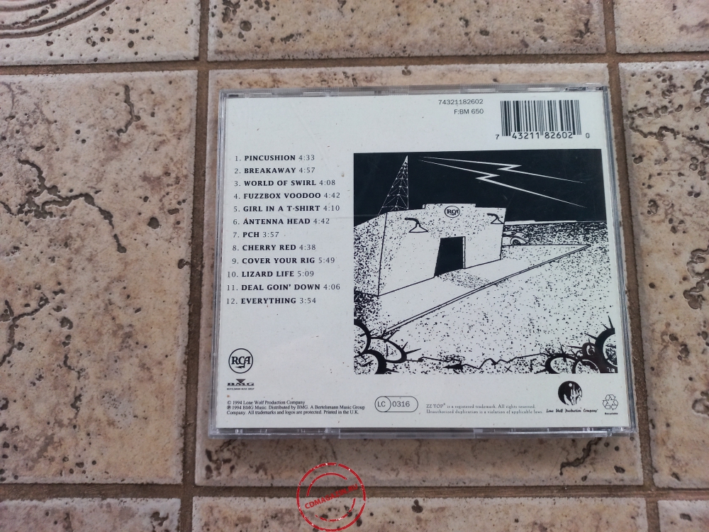 Audio CD: ZZ Top (1994) Antenna Audio CD: ZZ Top (1994) Antenna