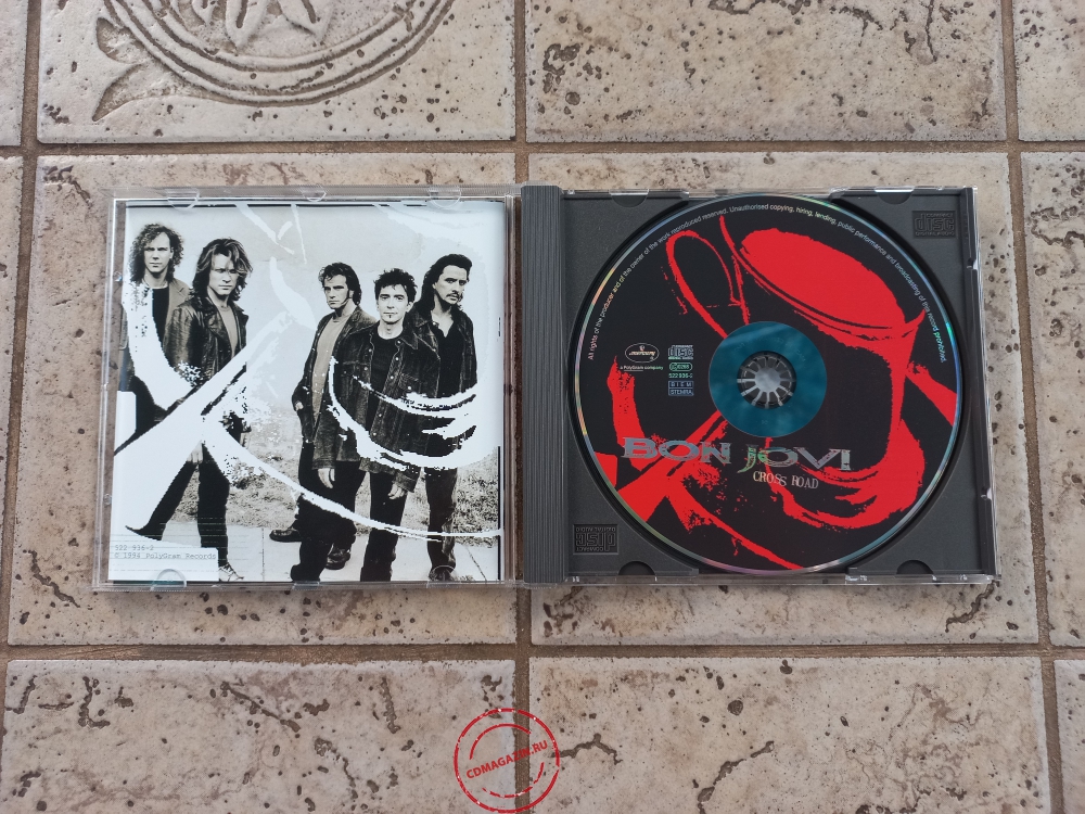 Audio CD: Bon Jovi (1994) Cross Road (The Best Of Bon Jovi) Audio CD: Bon Jovi (1994) Cross Road (The Best Of Bon Jovi)