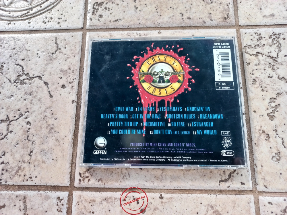 Audio CD: Guns N' Roses (1991) Use Your Illusion II Audio CD: Guns N' Roses (1991) Use Your Illusion II