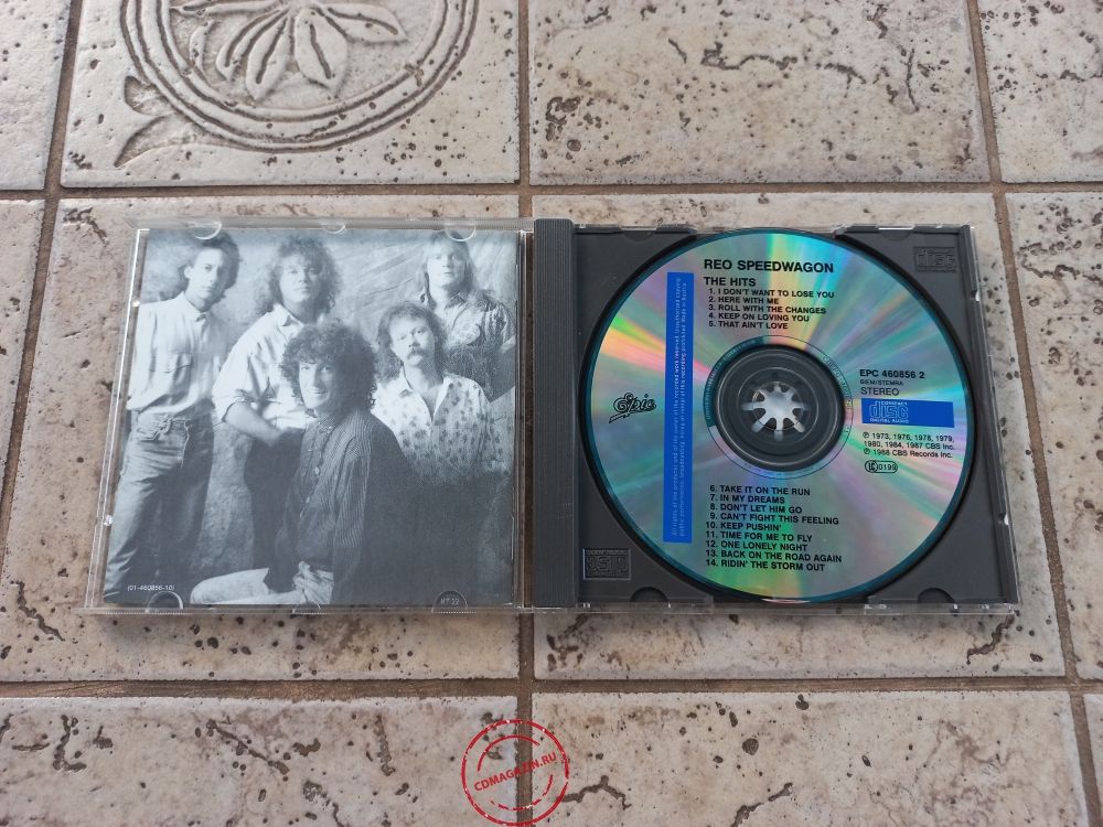 Audio CD: Reo Speedwagon (1988) The Hits Audio CD: Reo Speedwagon (1988) The Hits