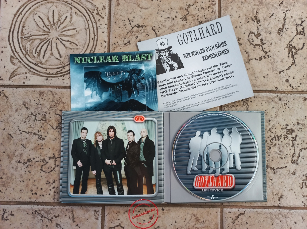 Audio CD: Gotthard (2005) Lipservice Audio CD: Gotthard (2005) Lipservice