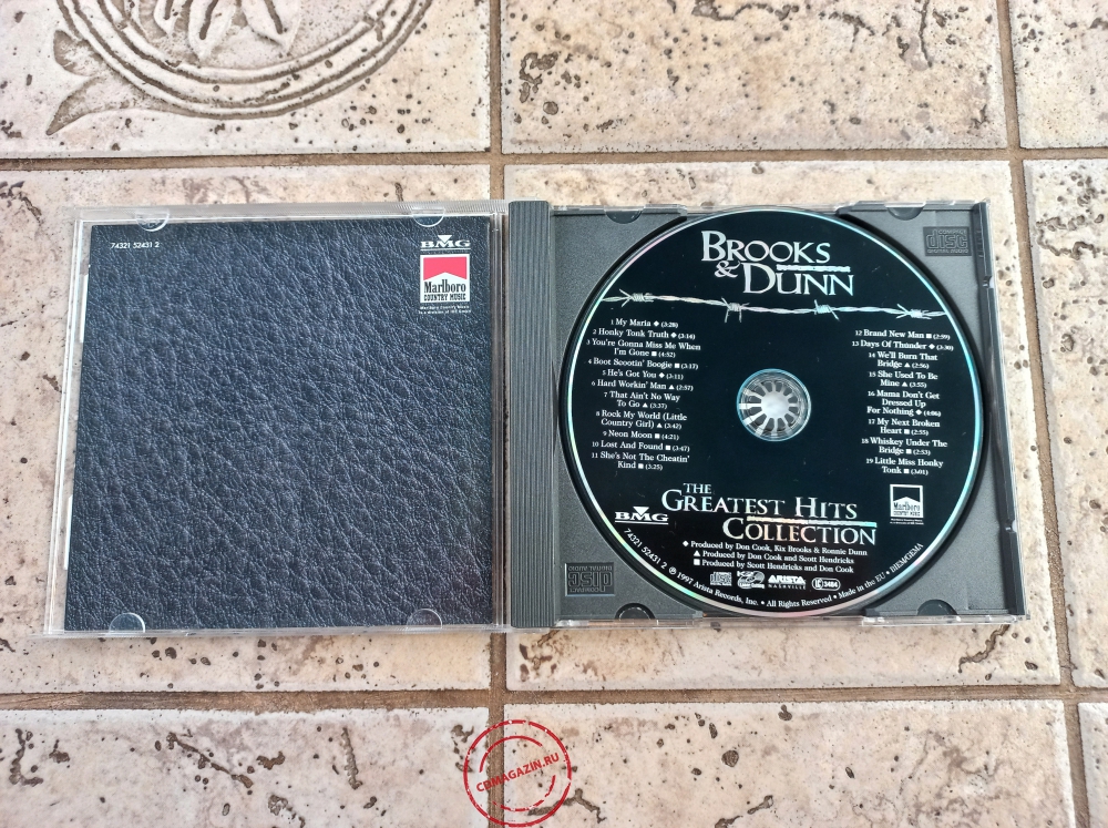 Audio CD: Brooks & Dunn (1997) The Greatest Hits Collection Audio CD: Brooks & Dunn (1997) The Greatest Hits Collection