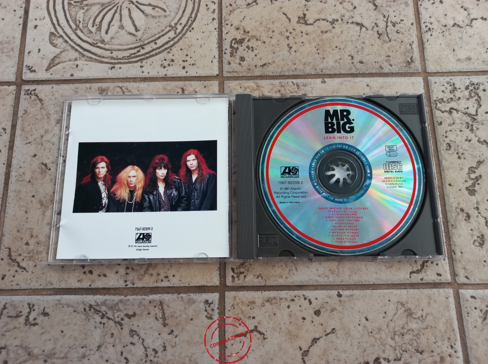 Audio CD: Mr. Big (1991) Lean Into It