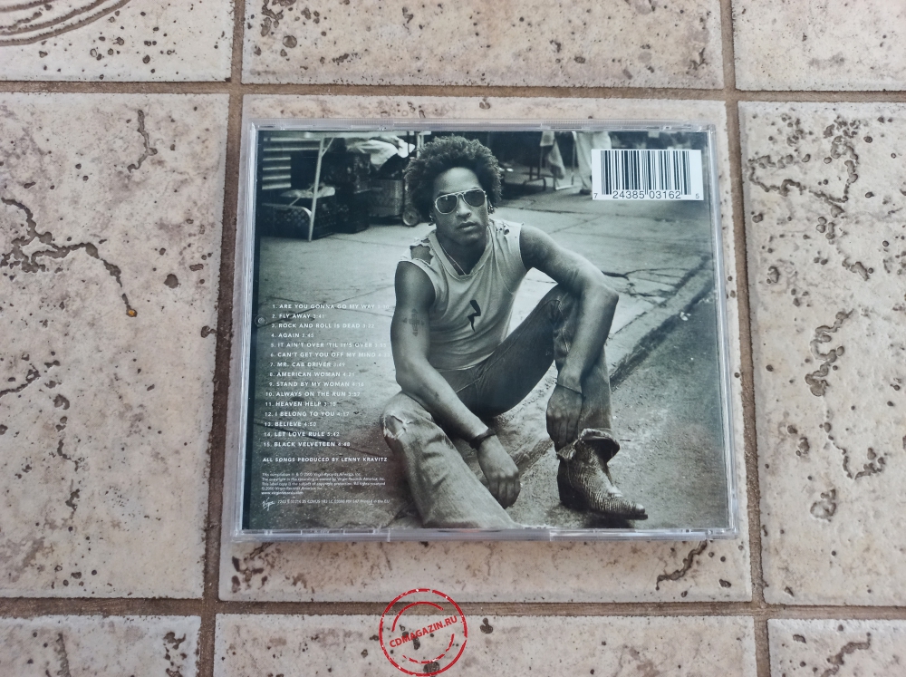 Audio CD: Lenny Kravitz (2000) Greatest Hits Audio CD: Lenny Kravitz (2000) Greatest Hits