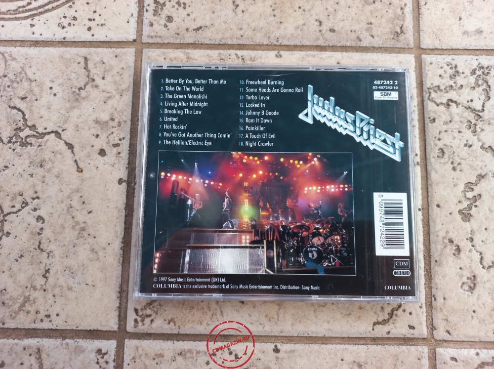 Audio CD: Judas Priest (1997) Living After Midnight (The Best Of Judas Priest) Audio CD: Judas Priest (1997) Living After Midnight (The Best Of Judas Priest)