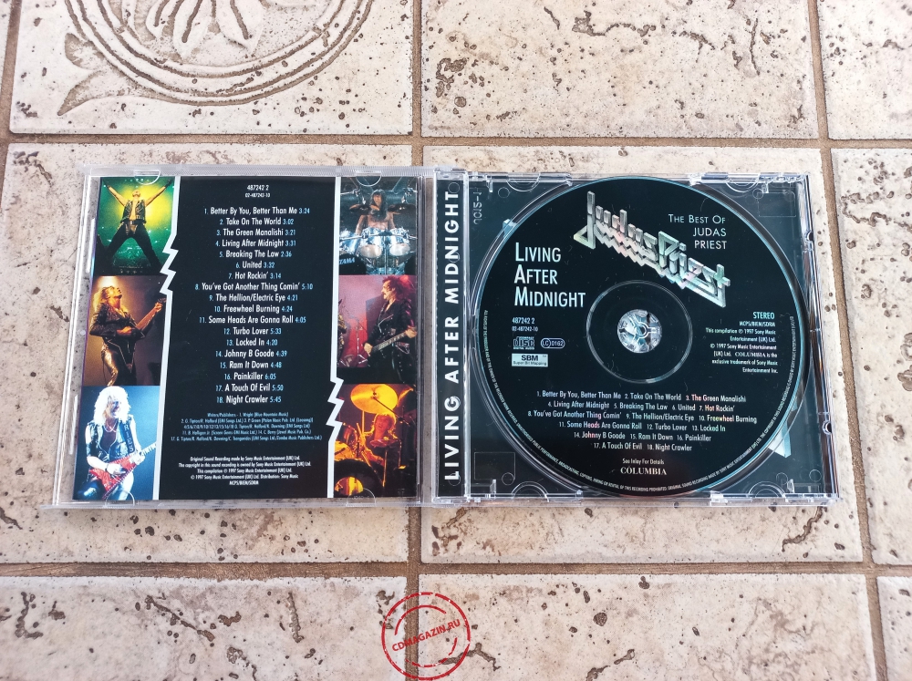 Audio CD: Judas Priest (1997) Living After Midnight (The Best Of Judas Priest) Audio CD: Judas Priest (1997) Living After Midnight (The Best Of Judas Priest)