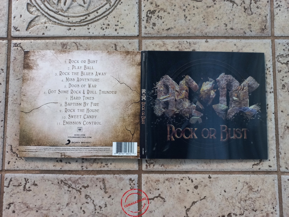 Audio CD: AC/DC (2014) Rock Or Bust Audio CD: AC/DC (2014) Rock Or Bust