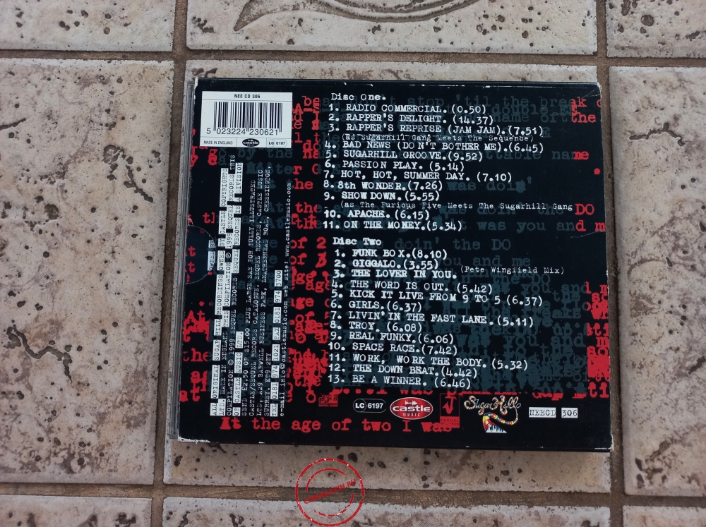 Audio CD: Sugarhill Gang (1999) Rapper's Delights