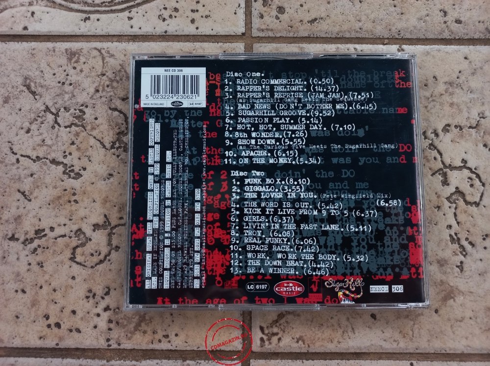 Audio CD: Sugarhill Gang (1999) Rapper's Delights