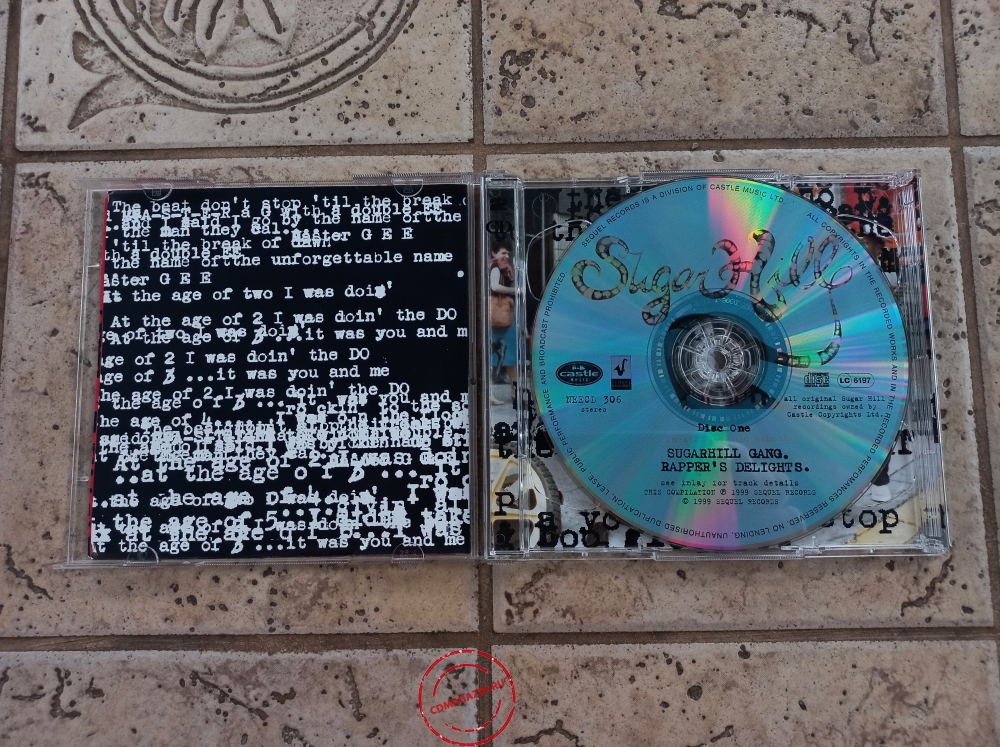 Audio CD: Sugarhill Gang (1999) Rapper's Delights