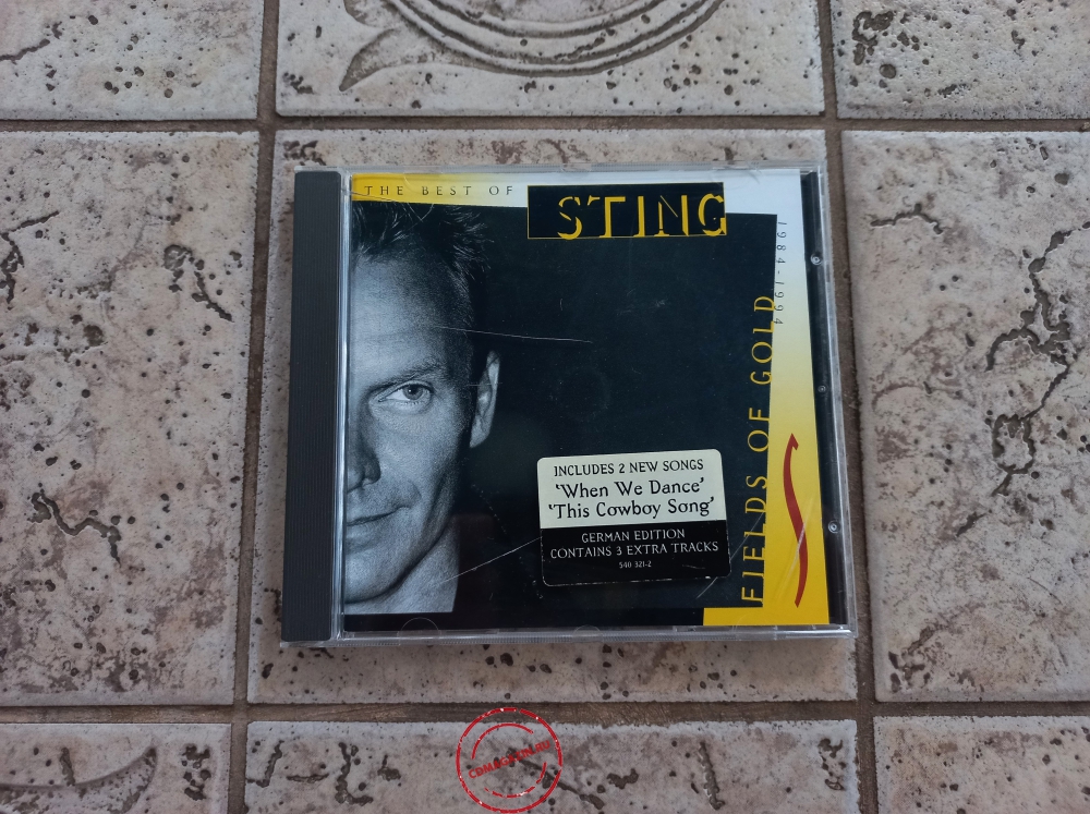 Audio CD: Sting (1994) Fields Of Gold: The Best Of Sting 1984-1994 Audio CD: Sting (1994) Fields Of Gold: The Best Of Sting 1984-1994