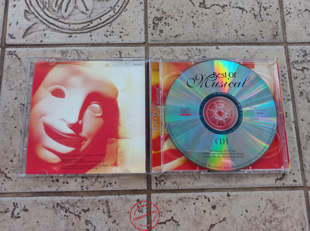 Audio CD: VA Best Of Musical (2004) Compilation Audio CD: VA Best Of Musical (2004) Compilation