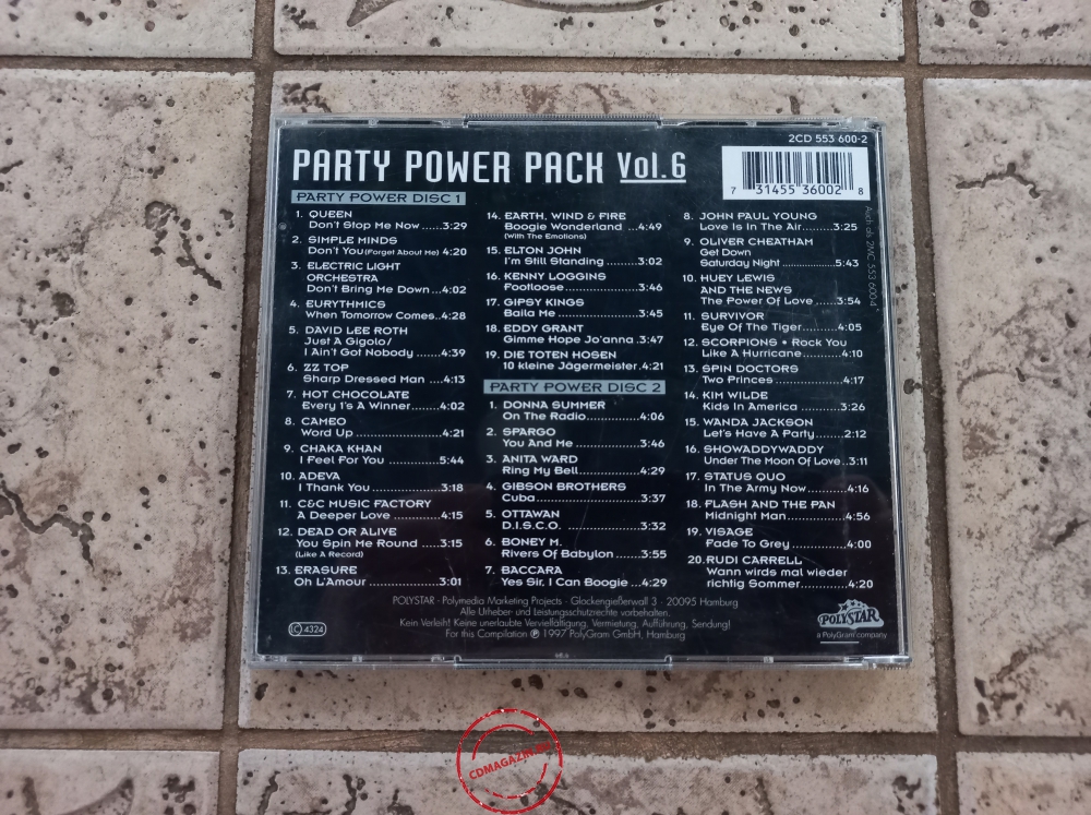 Audio CD: VA Party Power Pack (1997) Vol. 6