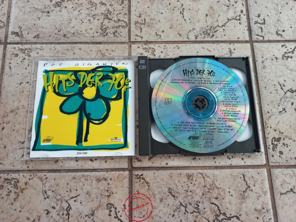 Audio CD: VA Pop-Giganten (1991) Hits Der 70er