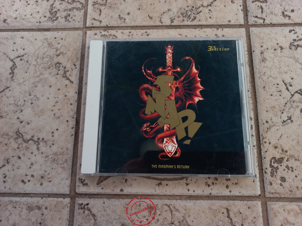 Audio CD: Snap! (1992) The Madman's Return (3rd Edition) Audio CD: Snap! (1992) The Madman's Return (3rd Edition)