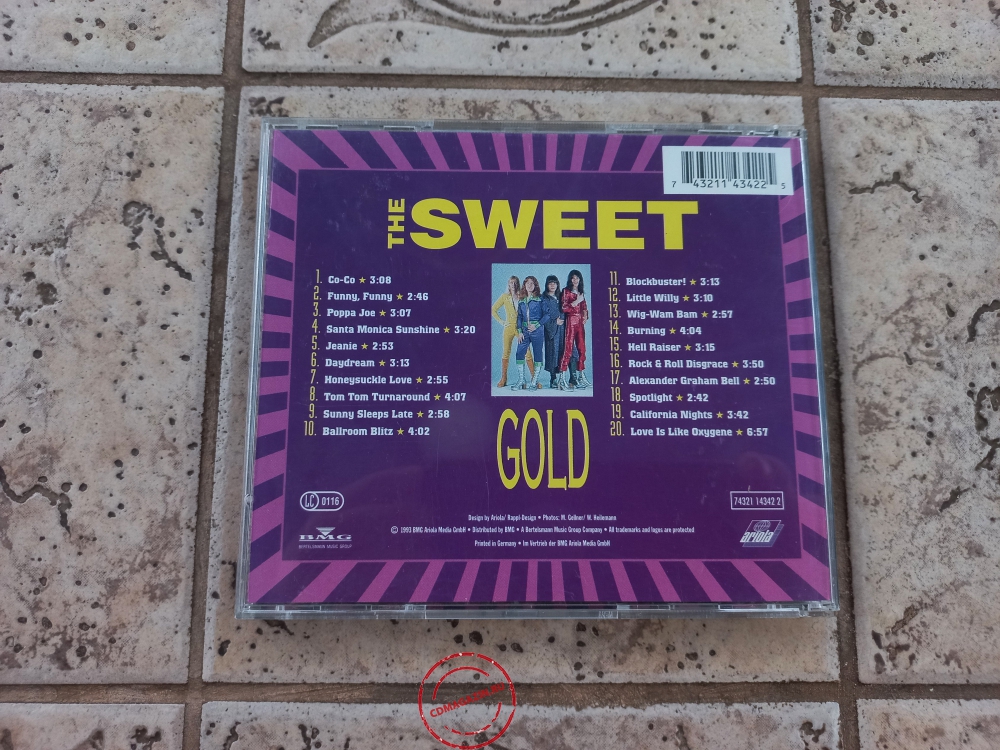 Audio CD: Sweet (1993) Gold - 20 Super Hits