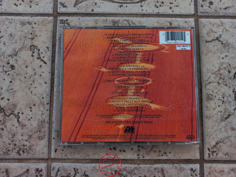 Audio CD: Led Zeppelin (1990) Remasters