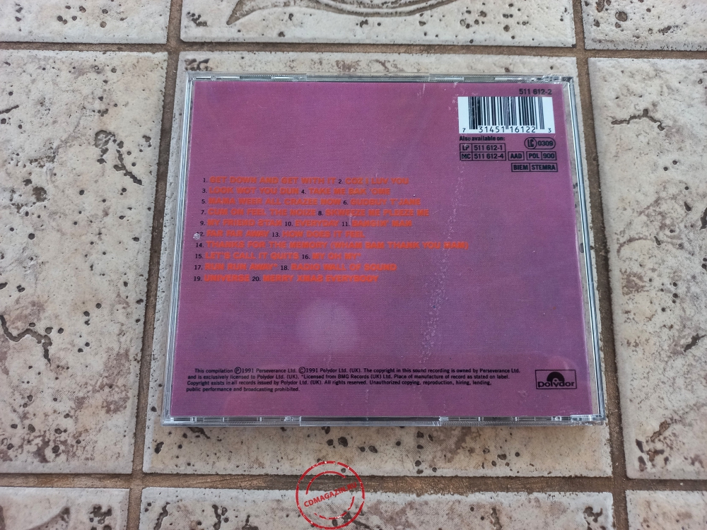 Audio CD: Slade (1991) Wall Of Hits