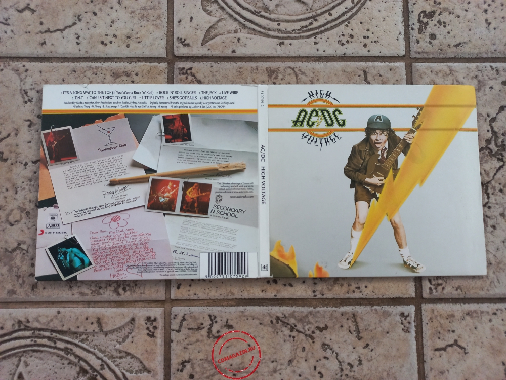 Audio CD: AC/DC (1976) High Voltage Audio CD: AC/DC (1976) High Voltage