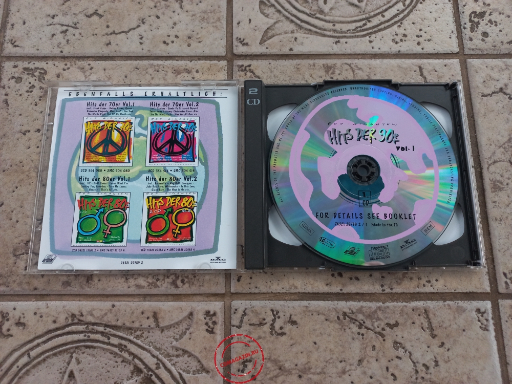 Audio CD: VA Pop Giganten (1995) Hits Der 90er Vol. I